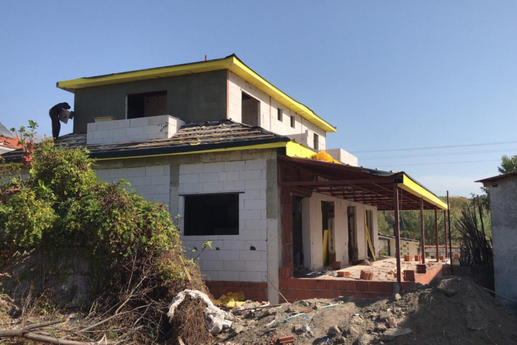 E2D Architecture Projects Double Villa Renovation Construction Processes