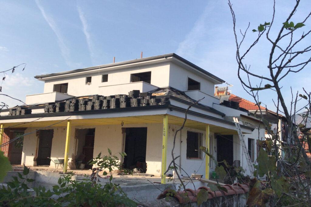 E2D Architecture Projects Double Villa Renovation Construction Processes