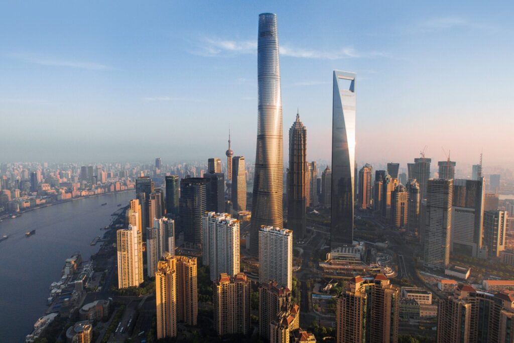 parametrik tasarım örneği Shanghai Tower Gensler